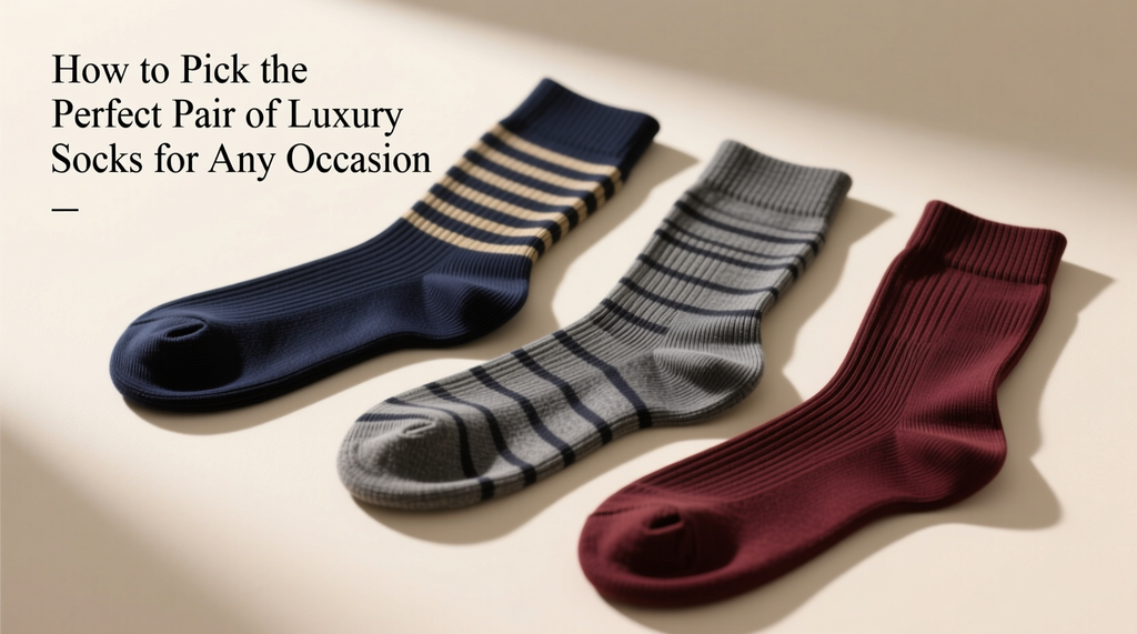 How to Pick the Perfect Pair of Luxury Socks for Any Occasion